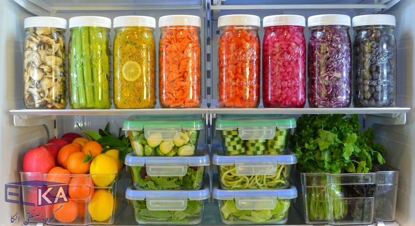 چیدمان یخچال برای زیبایی بیشتر
