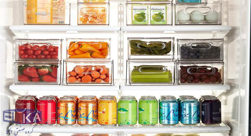 چیدمان یخچال