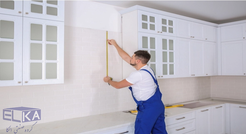 روش های اندازگیری ارتفاع کابینت