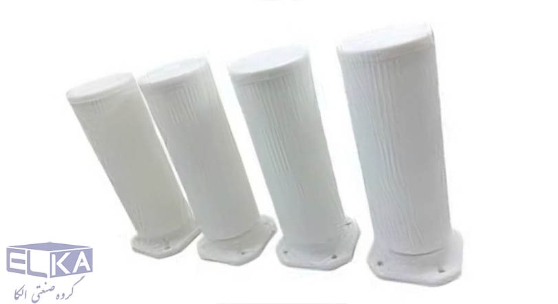 پایه کابینت قابل تنظیم سفید